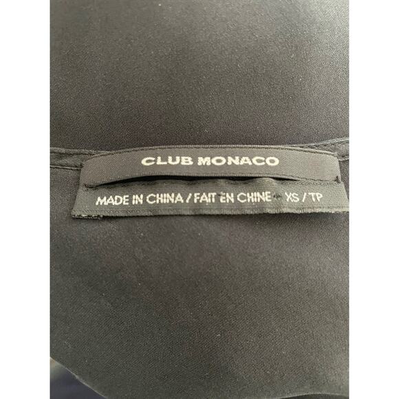 Club Monaco Tank Top Jeweled Ribbon Tie Racerback - Picture 8 of 8